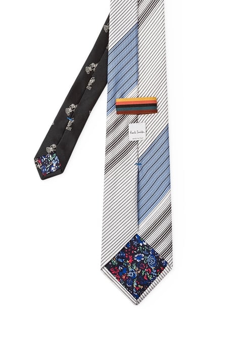 MEN TIE CLASSIC WHITE 2