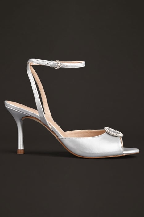 BELLE SANDAL SILVER 1