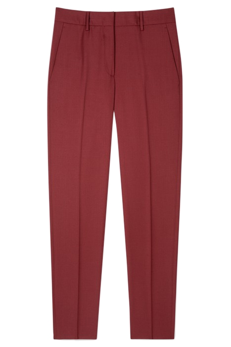 WOMENS TROUSERS DARK RED ALT 4