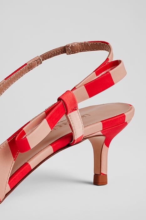 BARETTE SIDE SANDAL RED/PINK 5