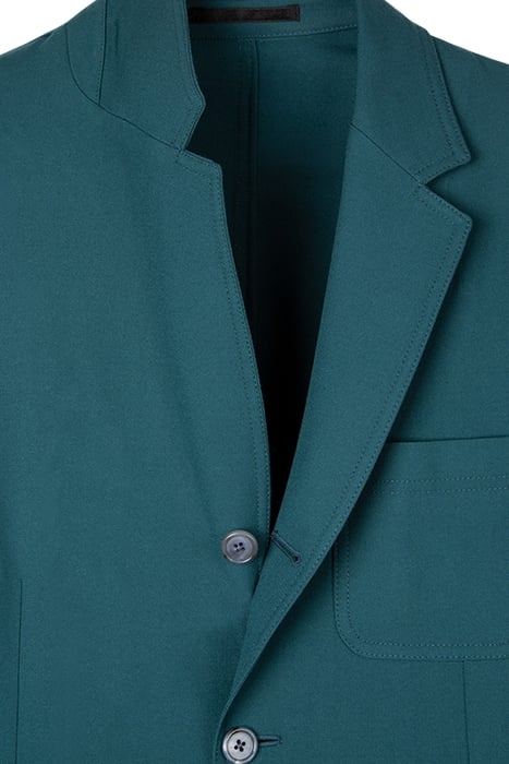 GENTS 2 BTN PATCH POCKET JACKET BOTTLE GREEN 7