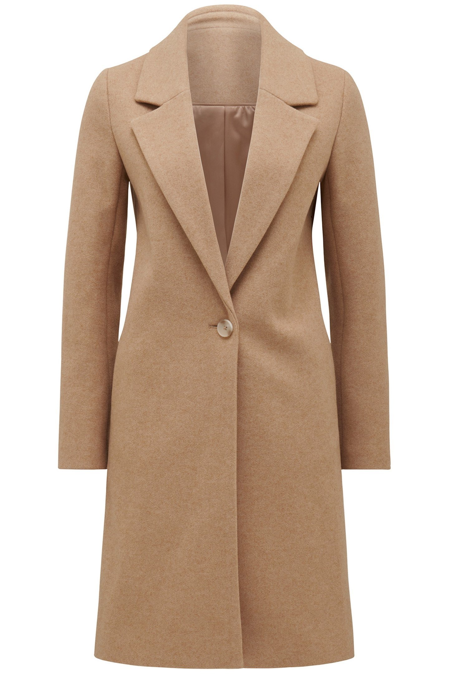 BILLIE LONGLINE COATIGAN CAMEL MARLE 3