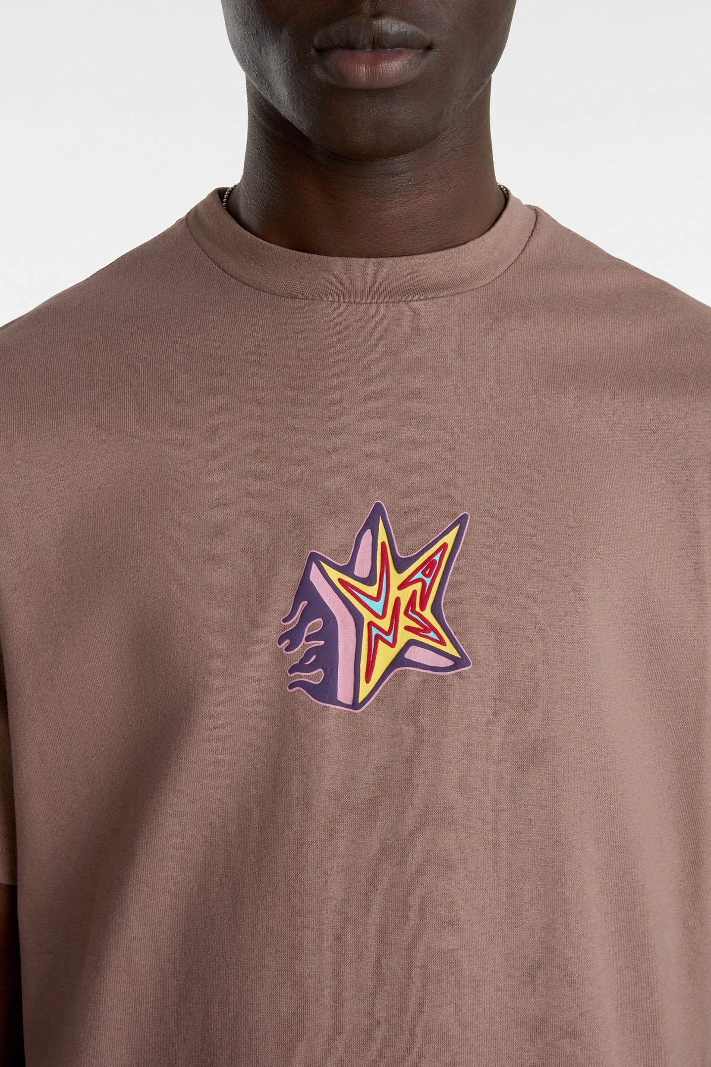 SKATE STAR SS TEE DEEP TAUPE 5