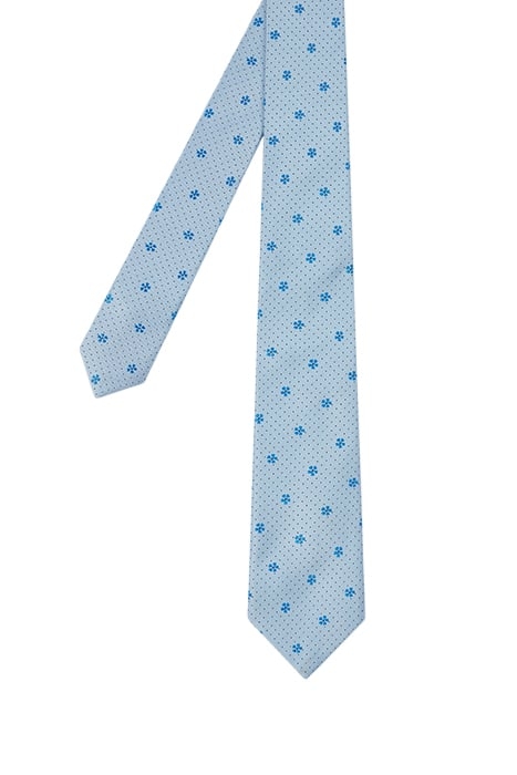 MEN TIE NARROW BLUE 1