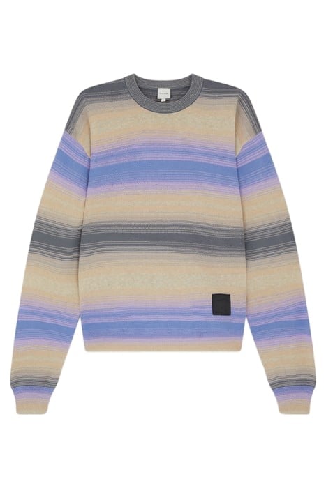 MENS SWEATER CREW NECK BLUE 3