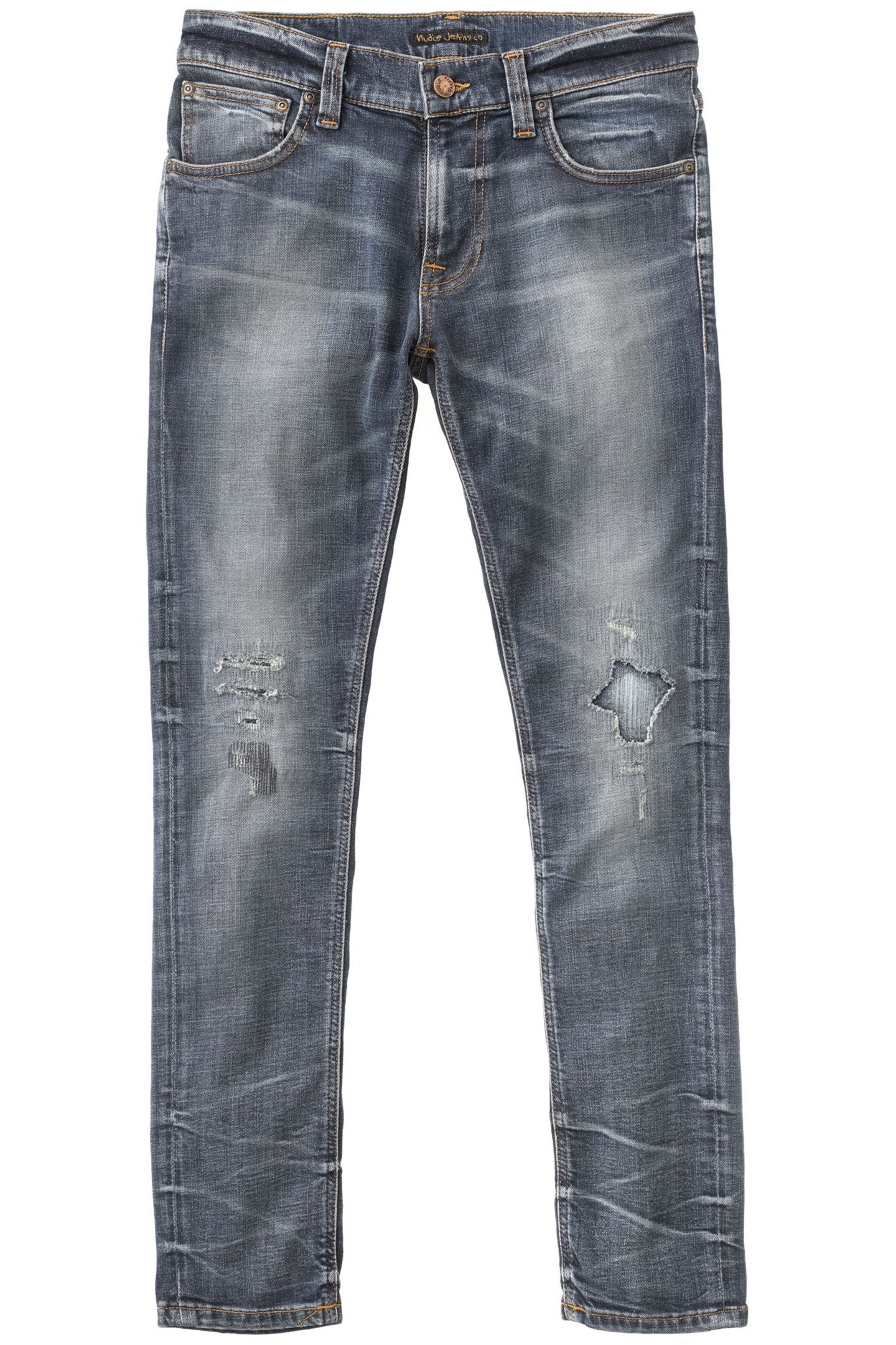 TIGHT TERRY WORN REPAIRED BLUE 1