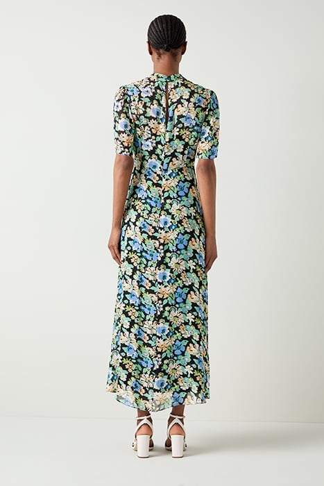 THELMA TIERED MIDI DRESS MULTICOLOR 2