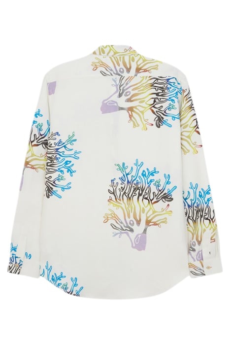 MENS S/C REGULAR FIT SHIRT OFF WHITE 2