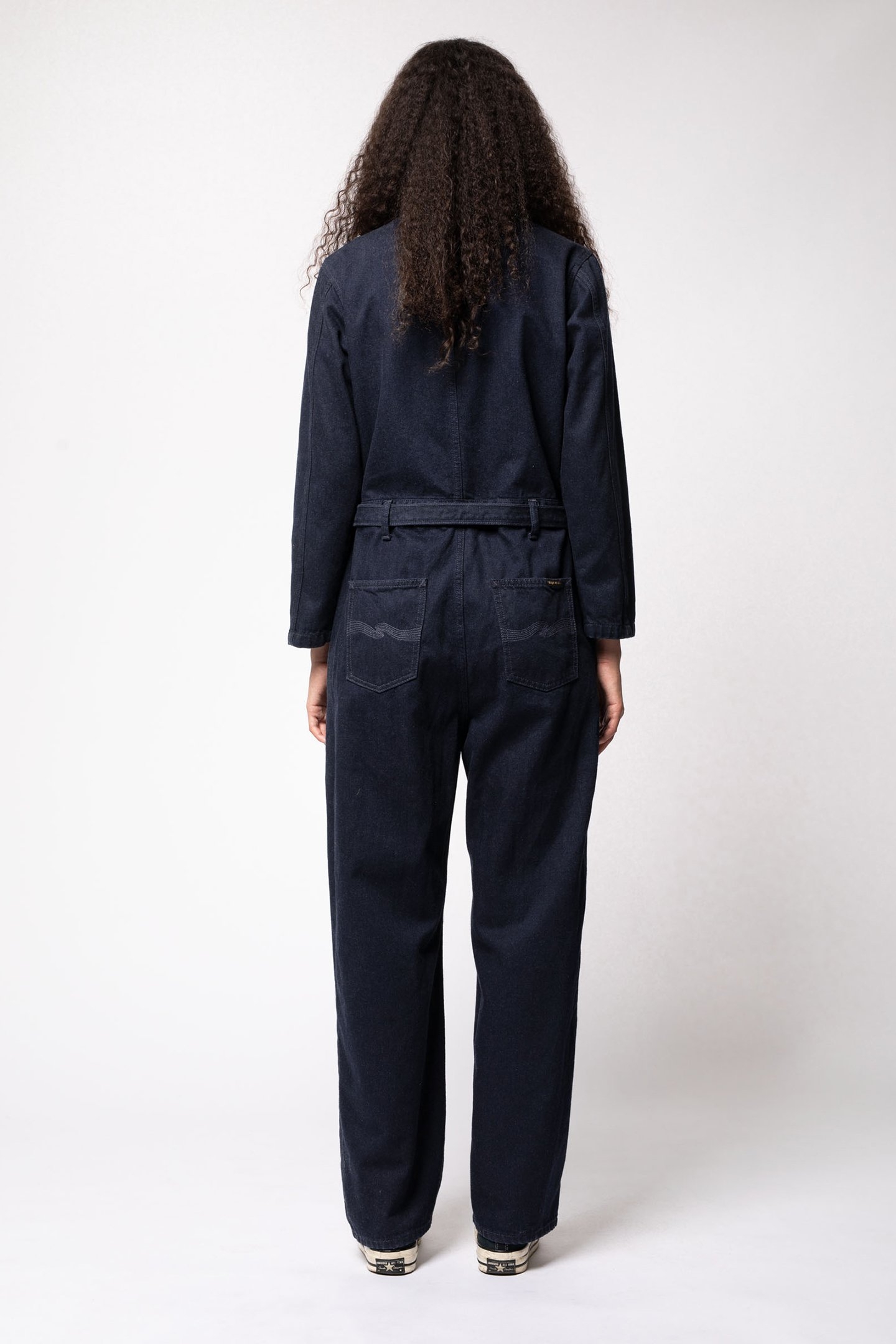 SOPHIE BOILER SUIT WOOL WISH DENIM 2