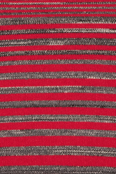 WOMENS KNITTED PULLOVER ROLL NECK RED 3