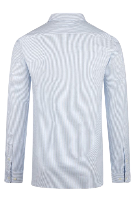 STRETCH OXFORD SHIRT SMALL STRIPE LIGHT BLUE 5