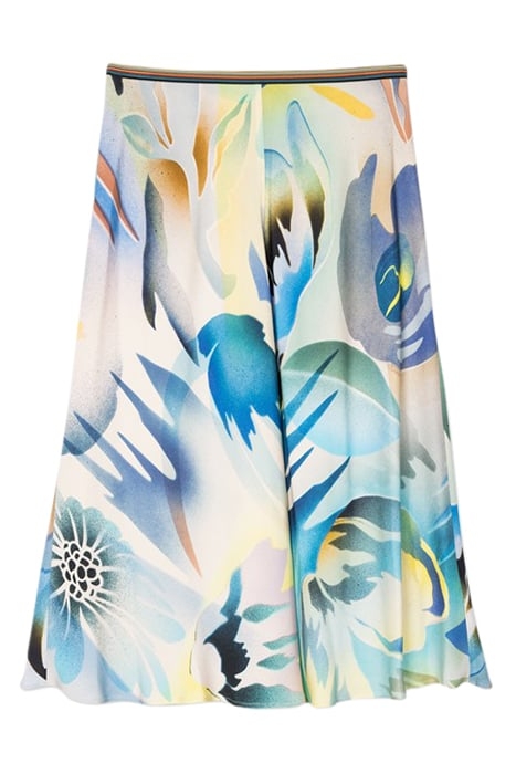 WOMENS SKIRT LIME GREEN 4