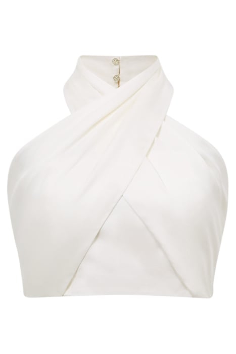 RUBY-HALTER OCCASION TOP WHITE 6