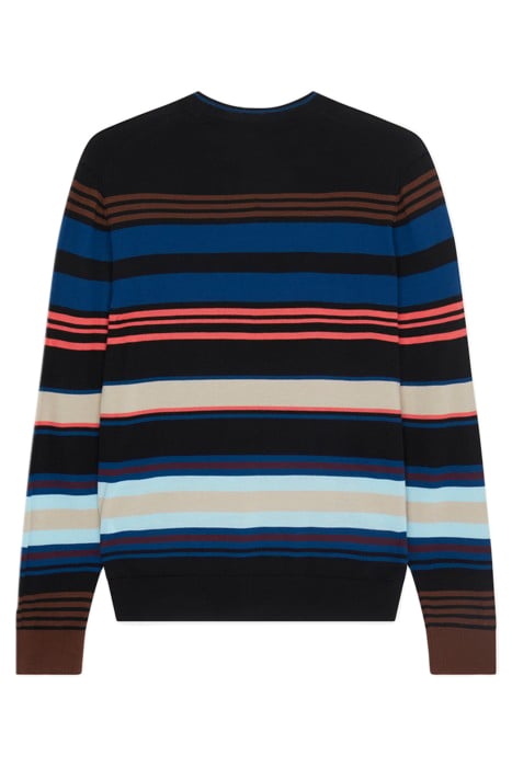 MENS SWEATER CREW NECK BLACK 2