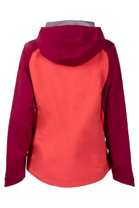 ROMSDAL PRO 3L W JACKET HOT CORAL/BEET RED/SILVER GREY 2