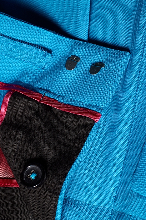 WOMENS TROUSERS PETROL BLUE 2