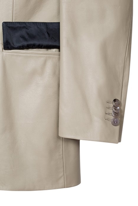 WOMENS LEATHER JACKET PARCHMENT 7