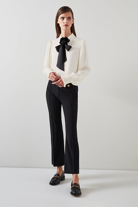 ROSE - BLOUS CREAM/BLACK 4