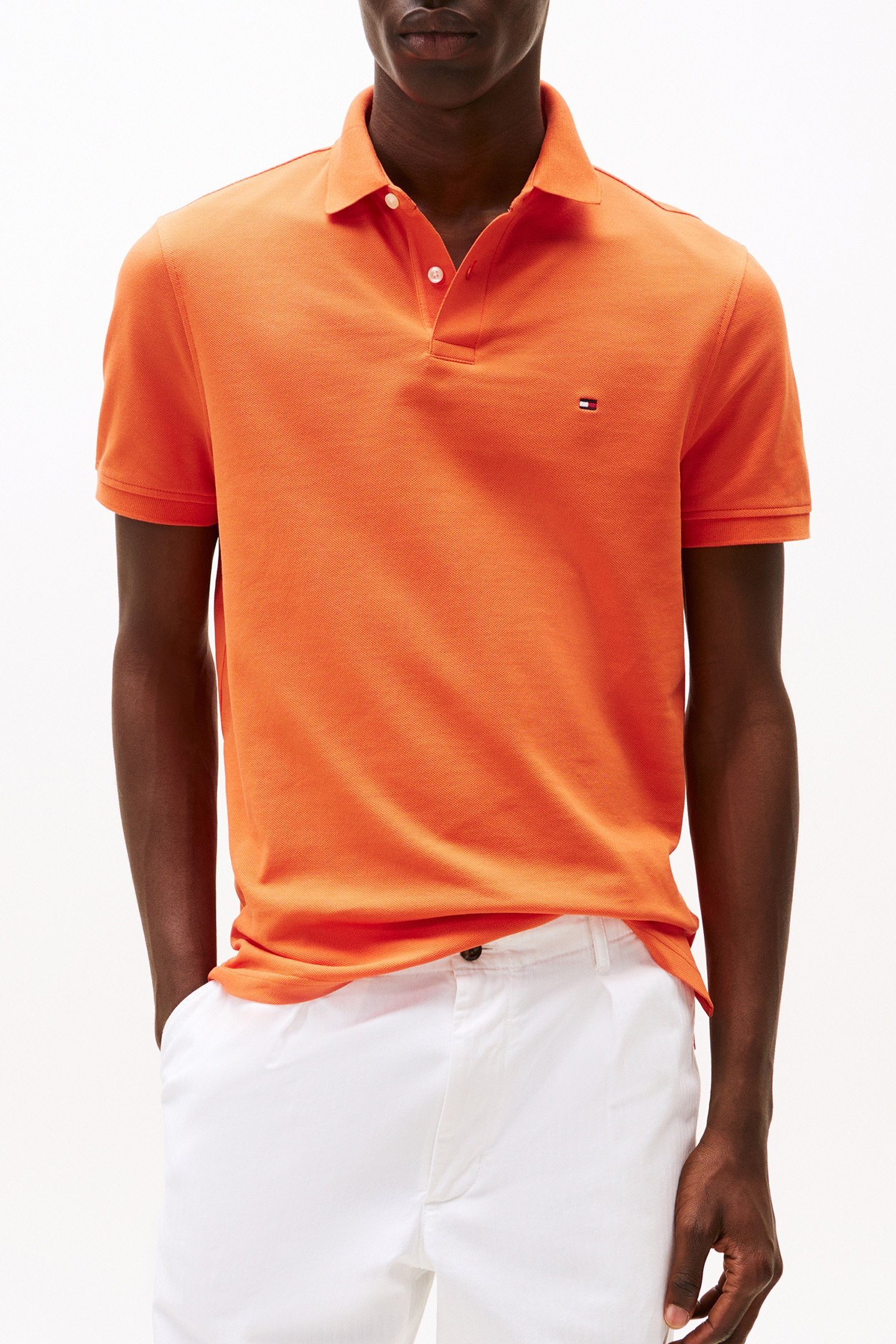 1985 REGULAR FIT POLO BRILLIANT ORANGE 1
