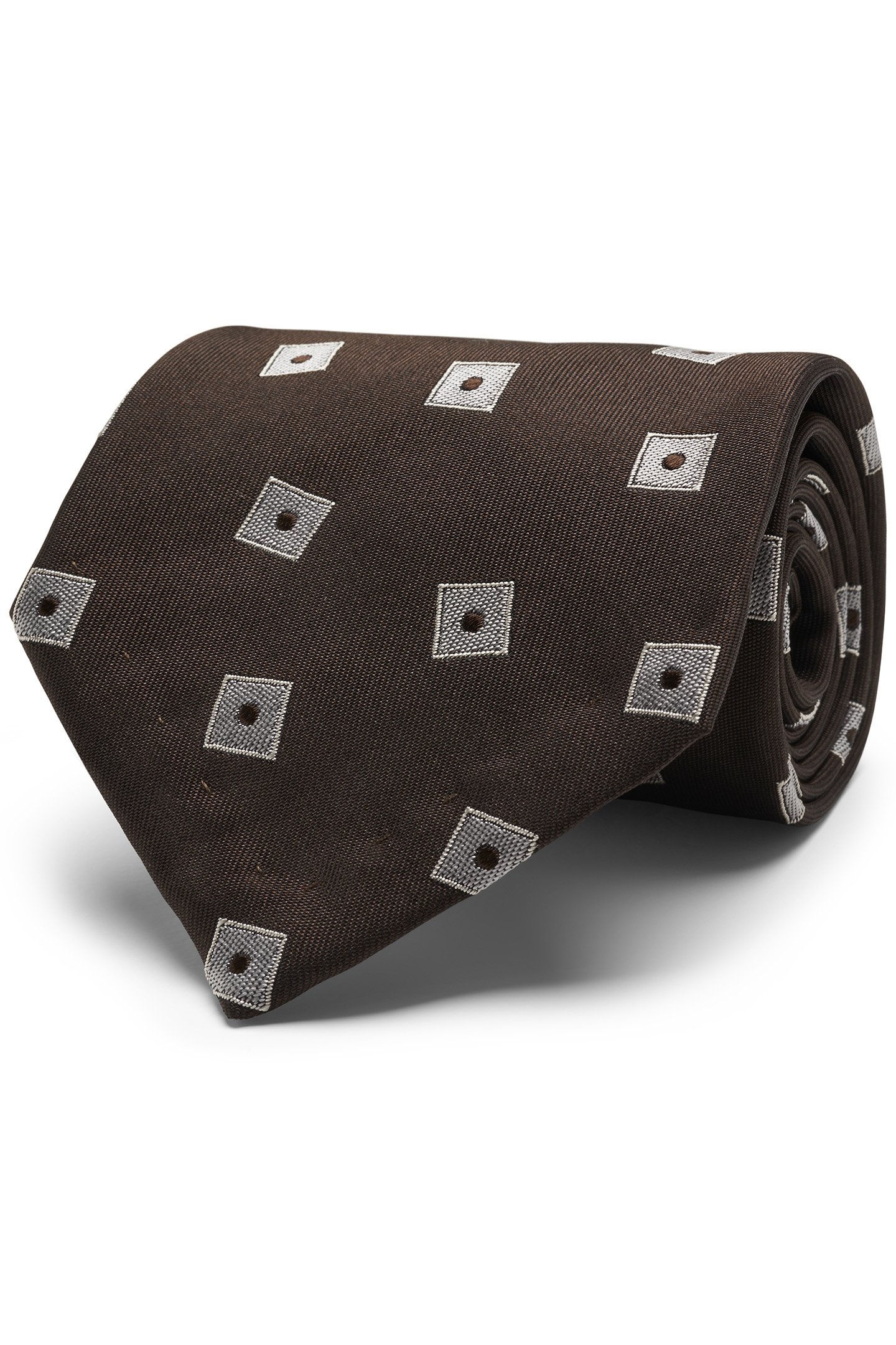 BROWN GRAPHIC GRAPHIC TIE BROWN 1