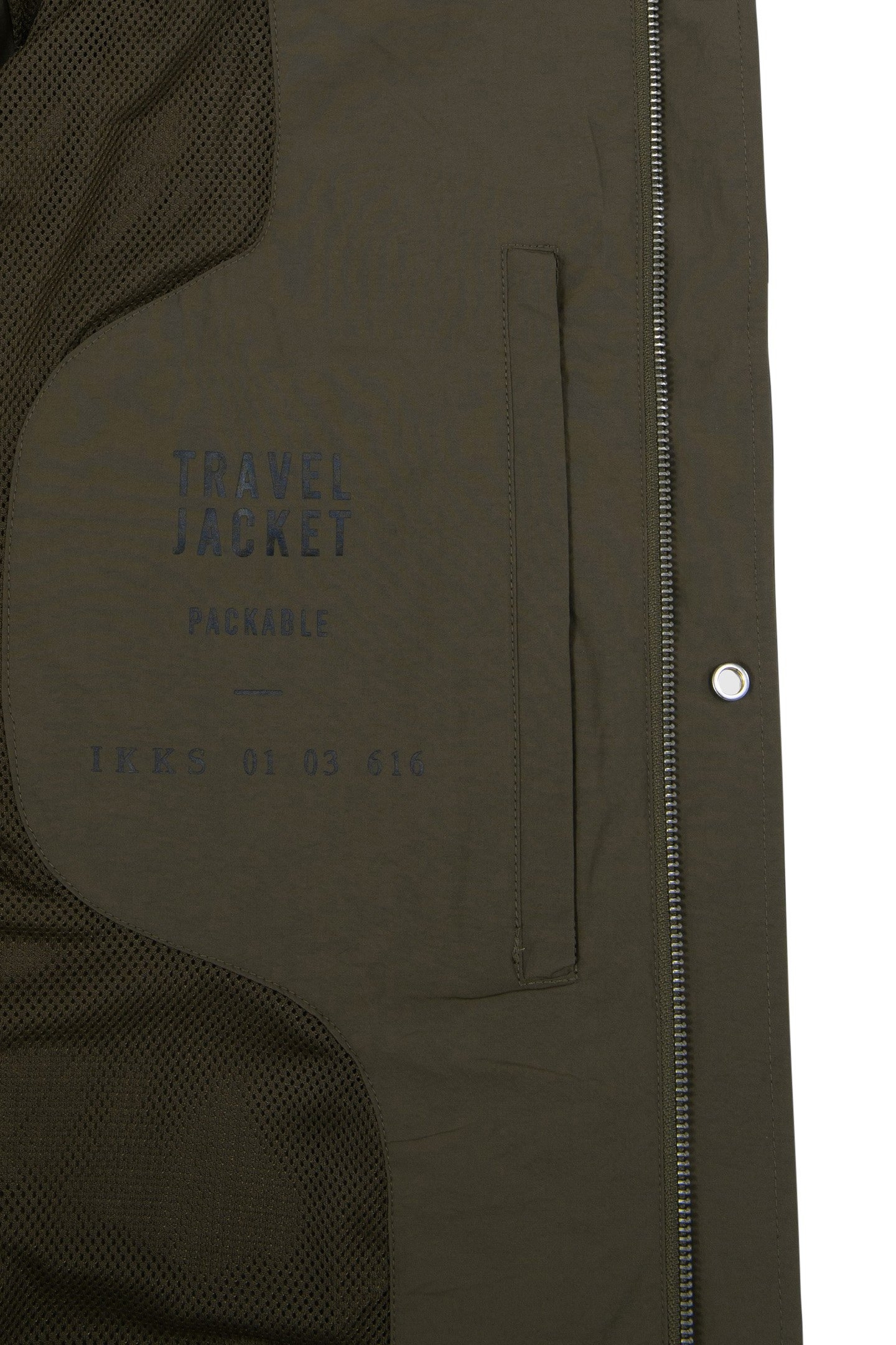 KHAKI PARACHUTE-STYLE NYLON PARKA 7