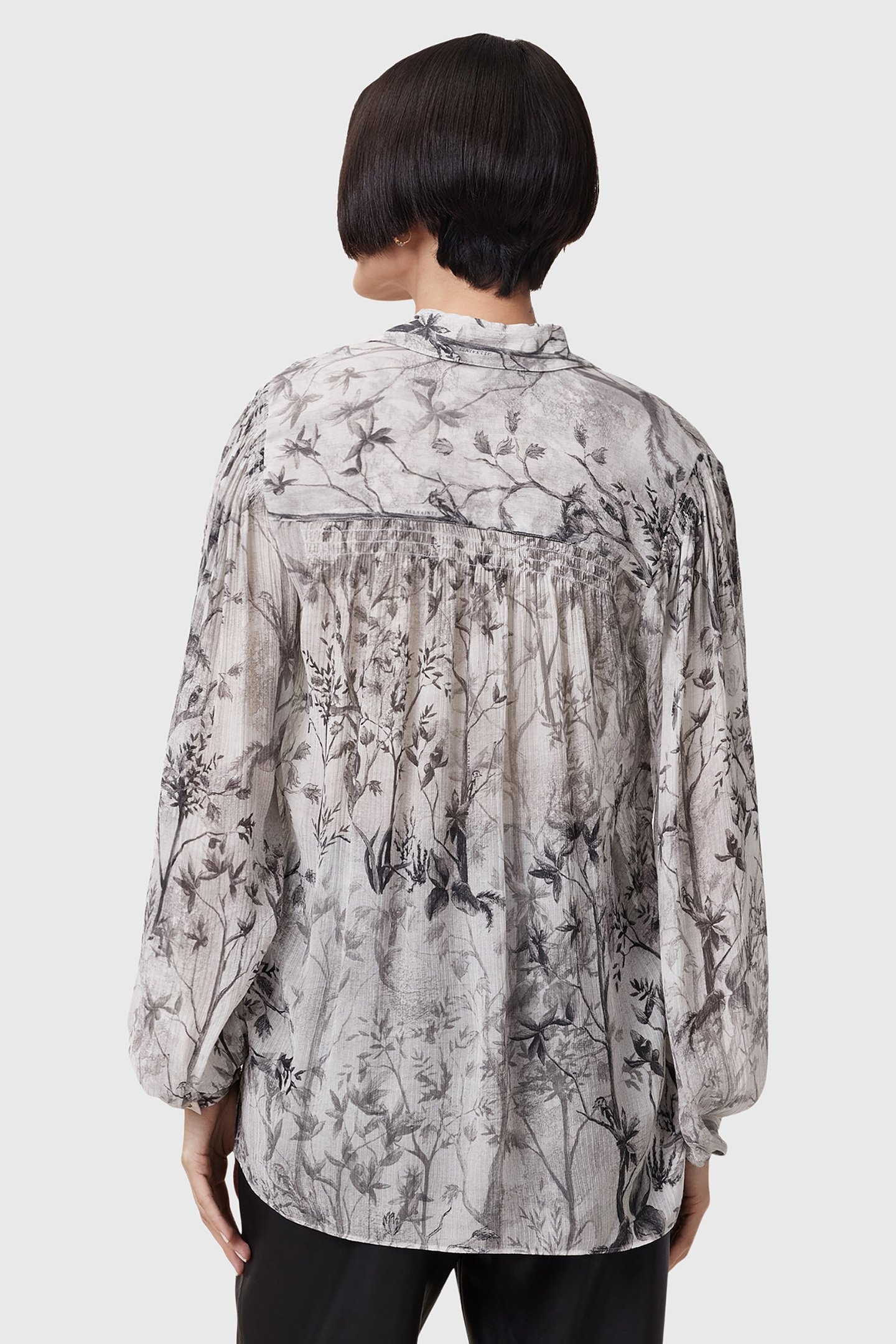 EDDIE SHIRT RISE ECRU WHITE 2