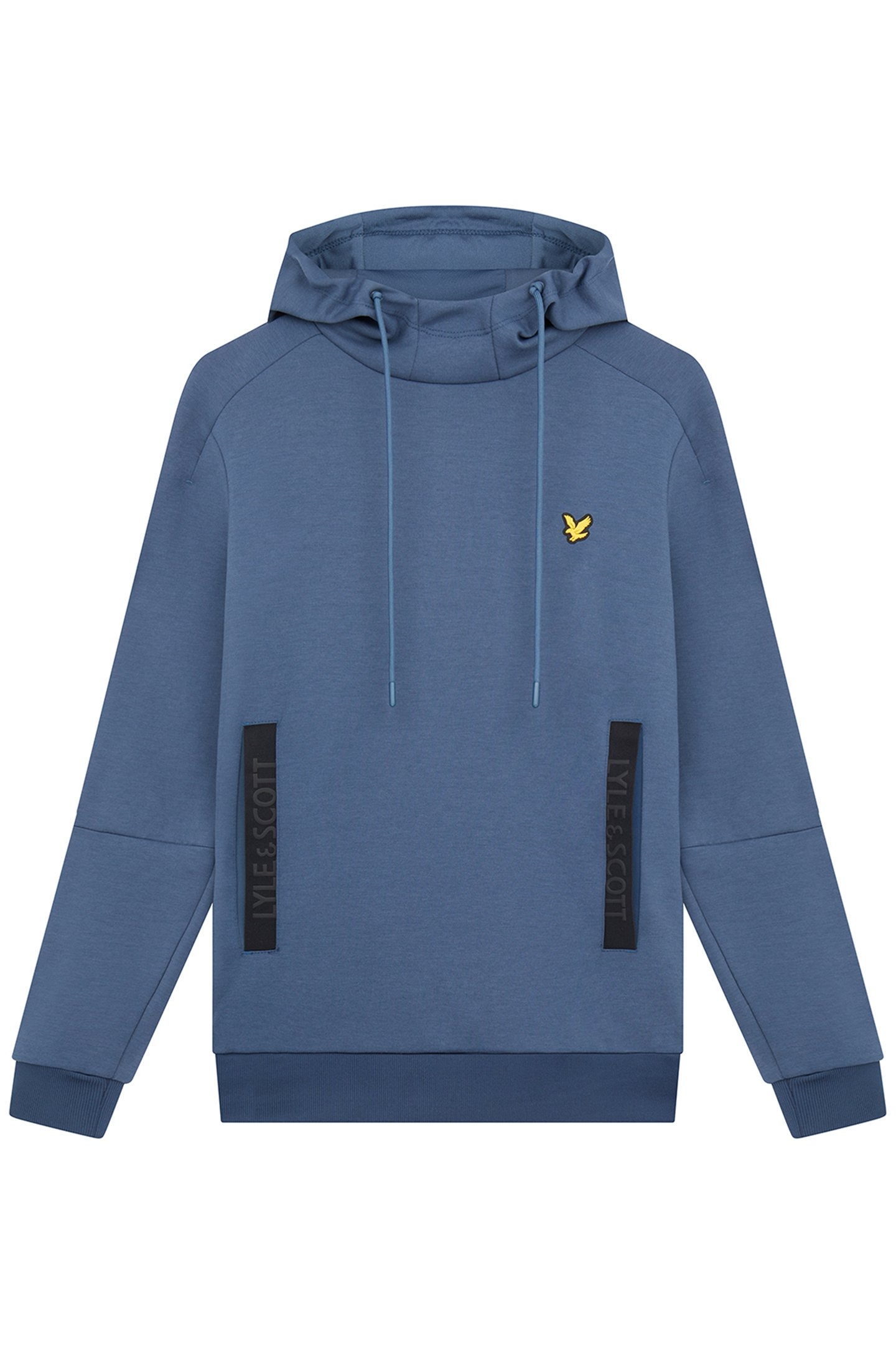 POCKET BRANDED SWEAT HOODIE LIGHT NAVY 4