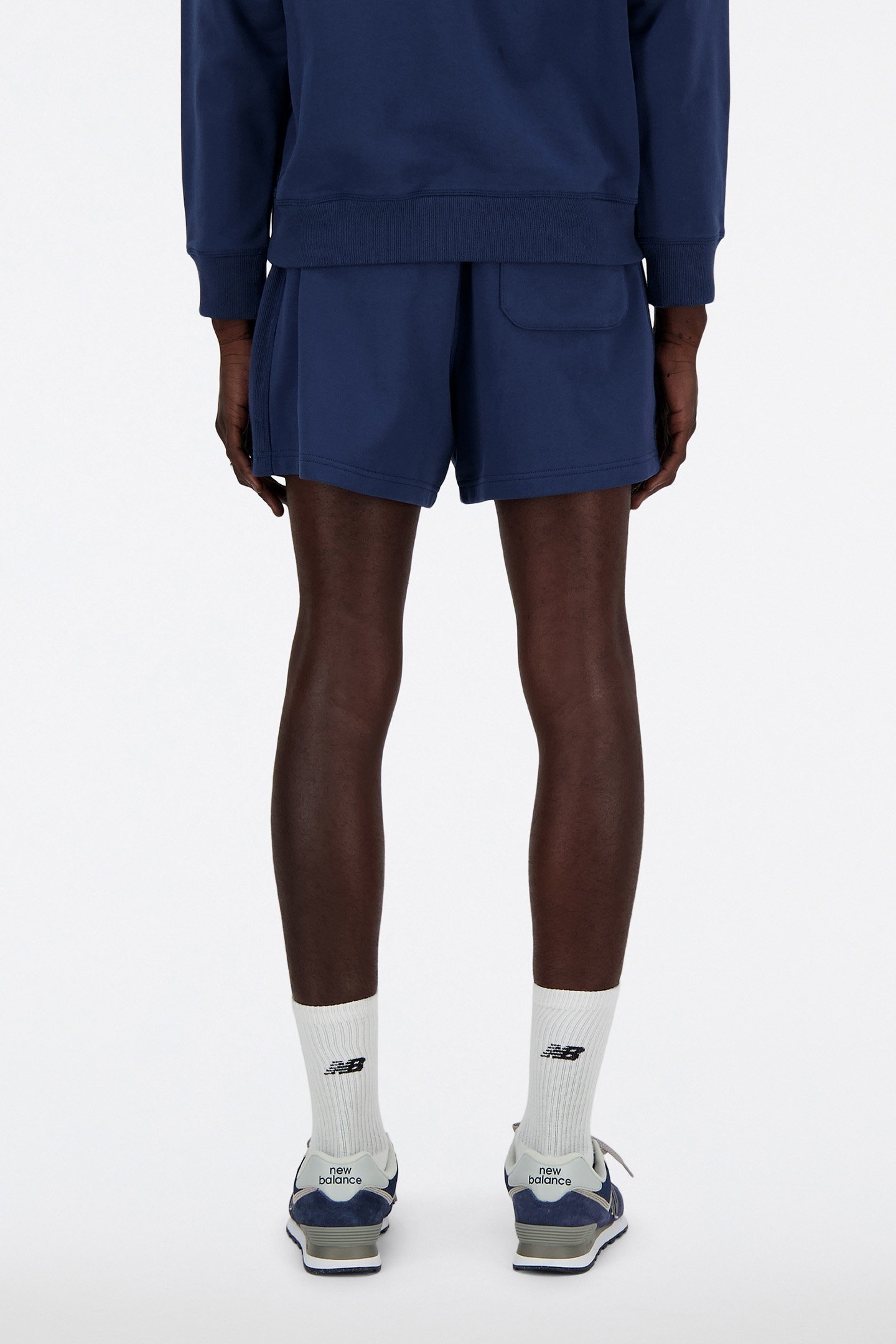 SWEAT SHORTS IN NAVY 2