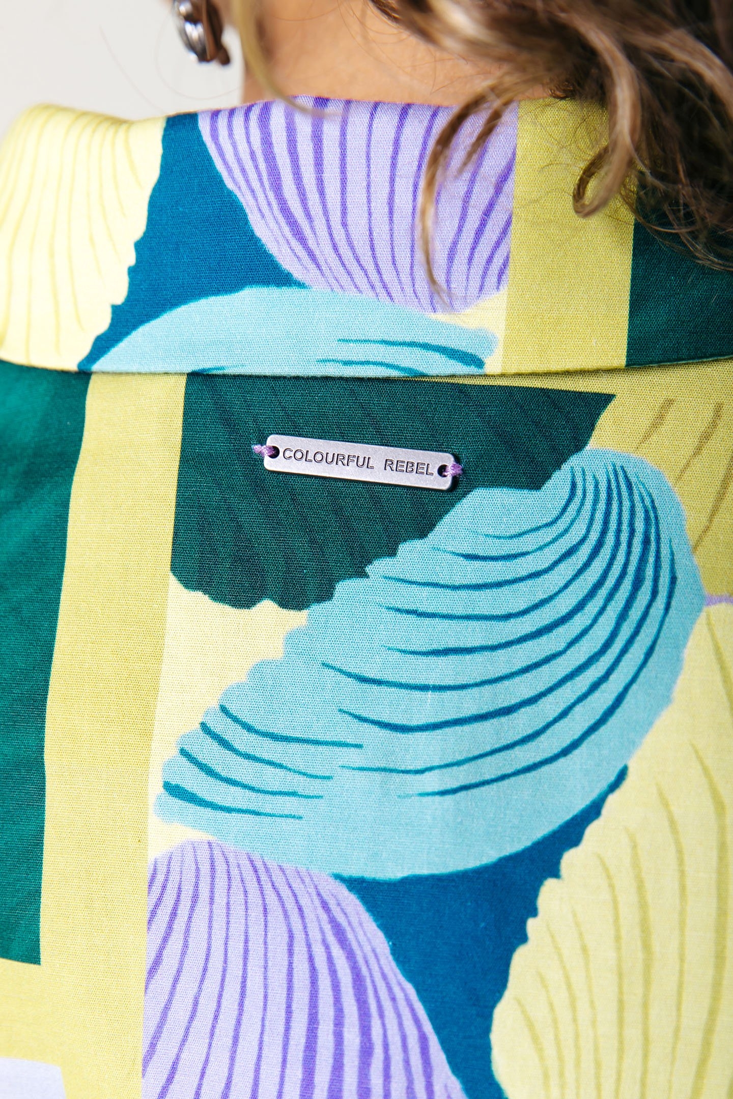 SUMMER SCENERY RUFFLE DRESS MULTICOLOR 7