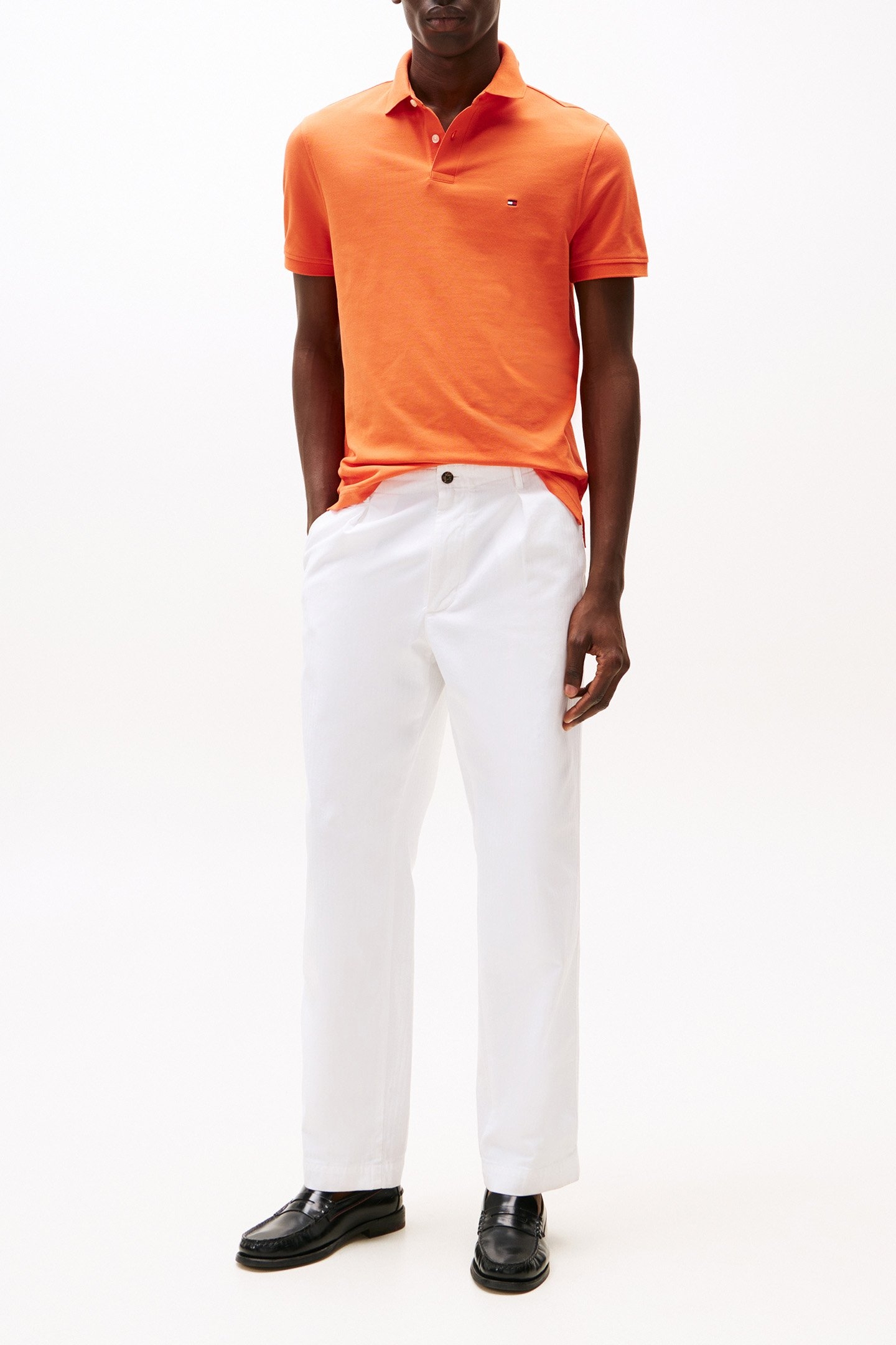 1985 REGULAR FIT POLO BRILLIANT ORANGE 2