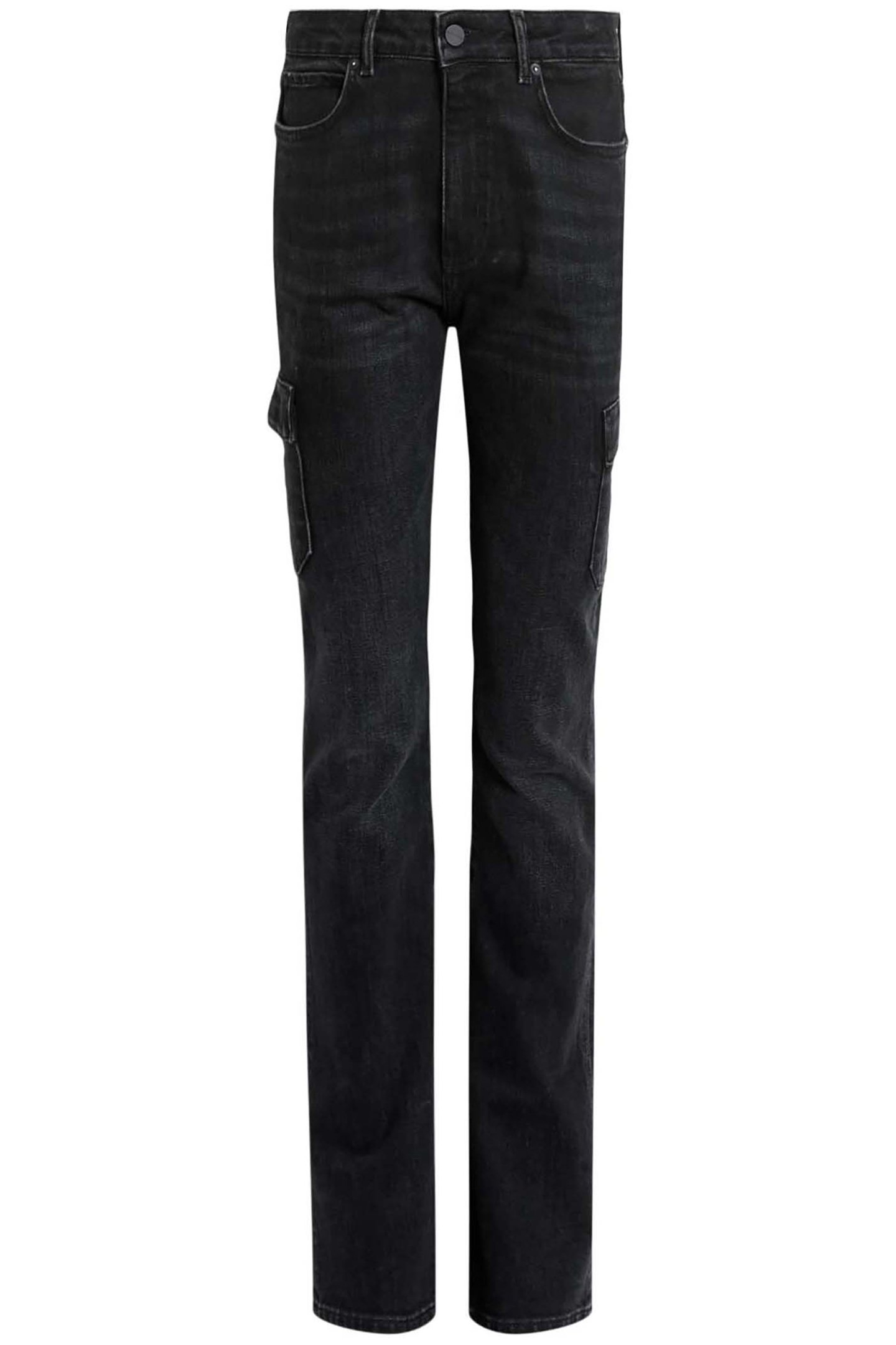 HOLLIS CARGO BOOTCUT WASHED BLACK 5