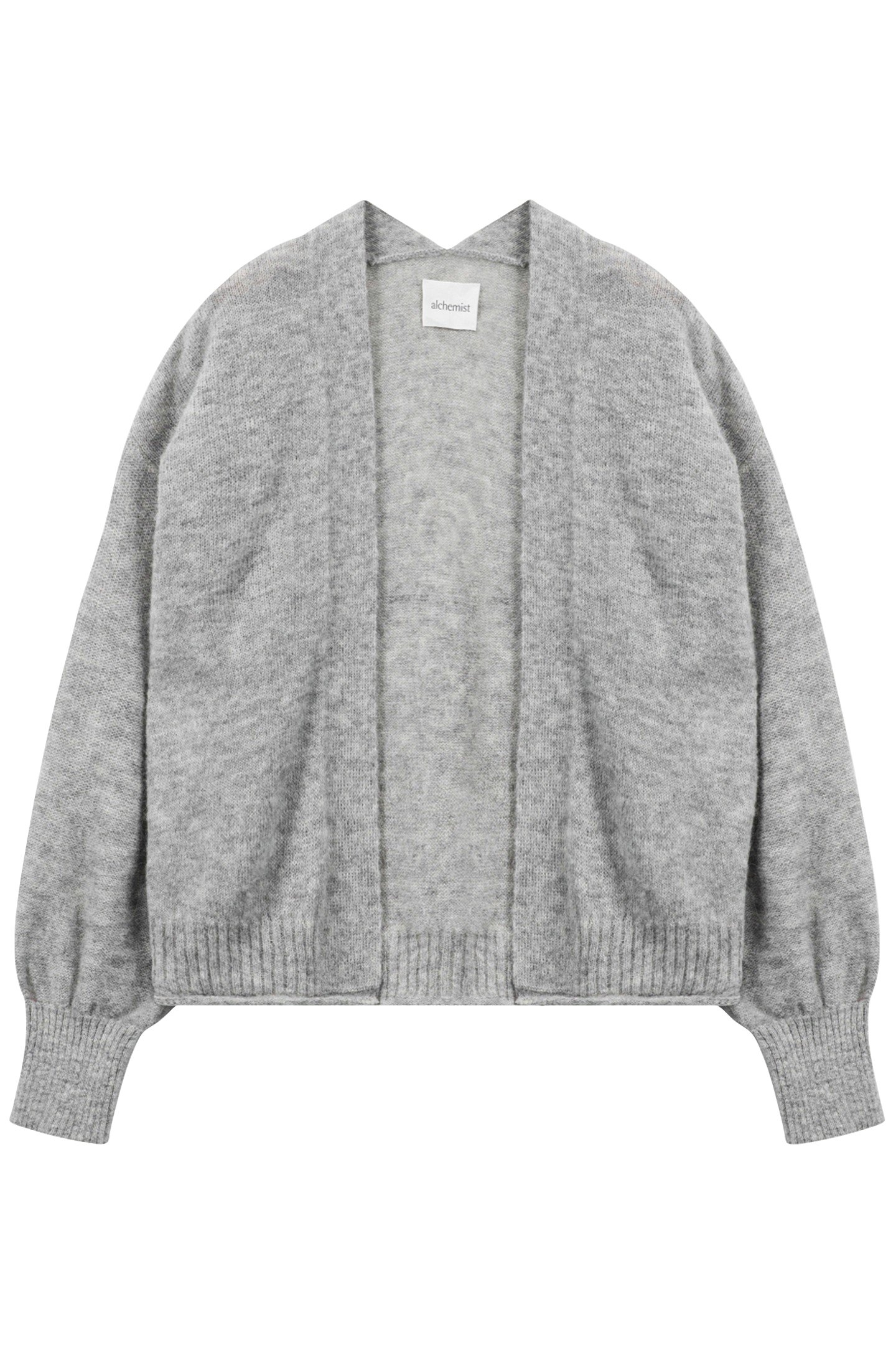 LOUIZA CARDIGAN GREY MELANGE 3