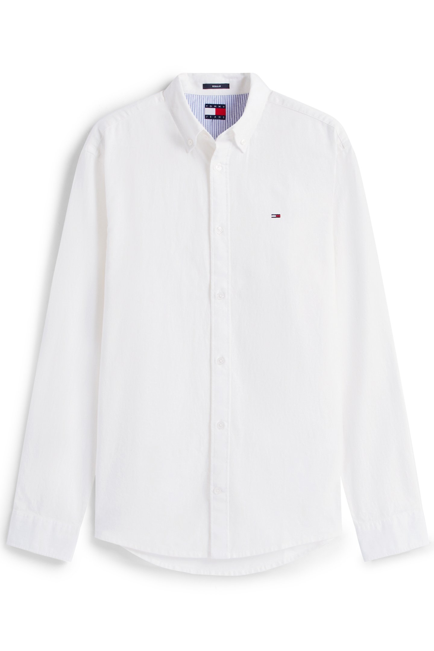 TJM REG RELAXED FIT LONG SLEEVE SHIRT ECRU 4