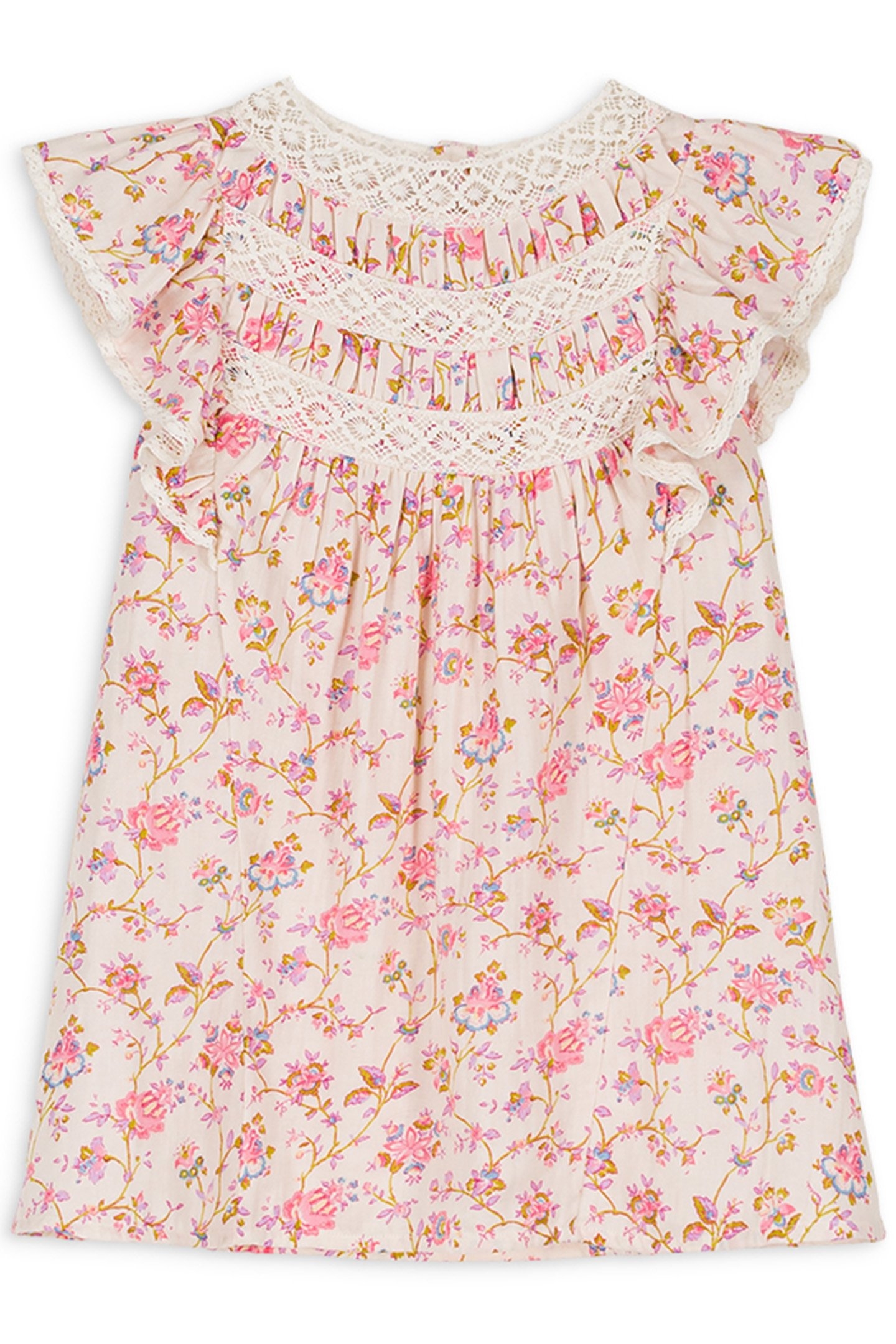 DRESS PSONIA CREAM BUCOLIA FIELDS 1