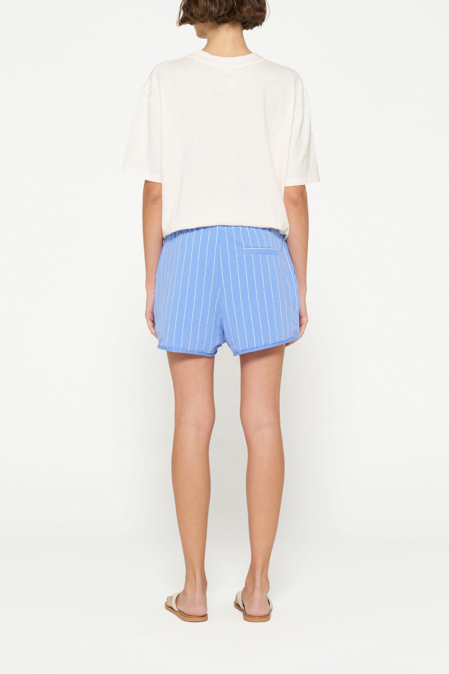 BEACH SHORTS STRIPE BLUE BELL 3