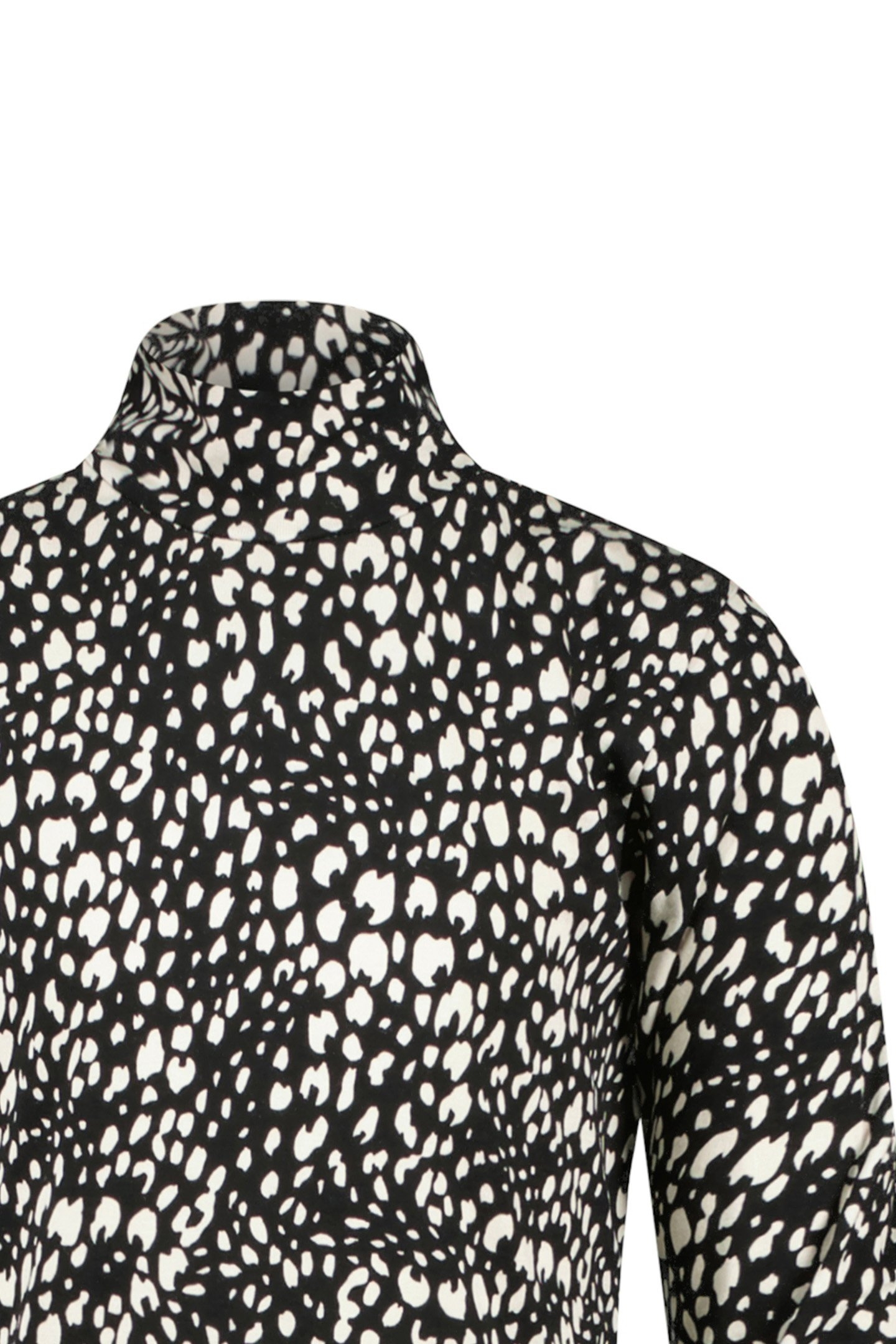 GIRLS KIDS MARTINA LS COLL TS BLACK 3