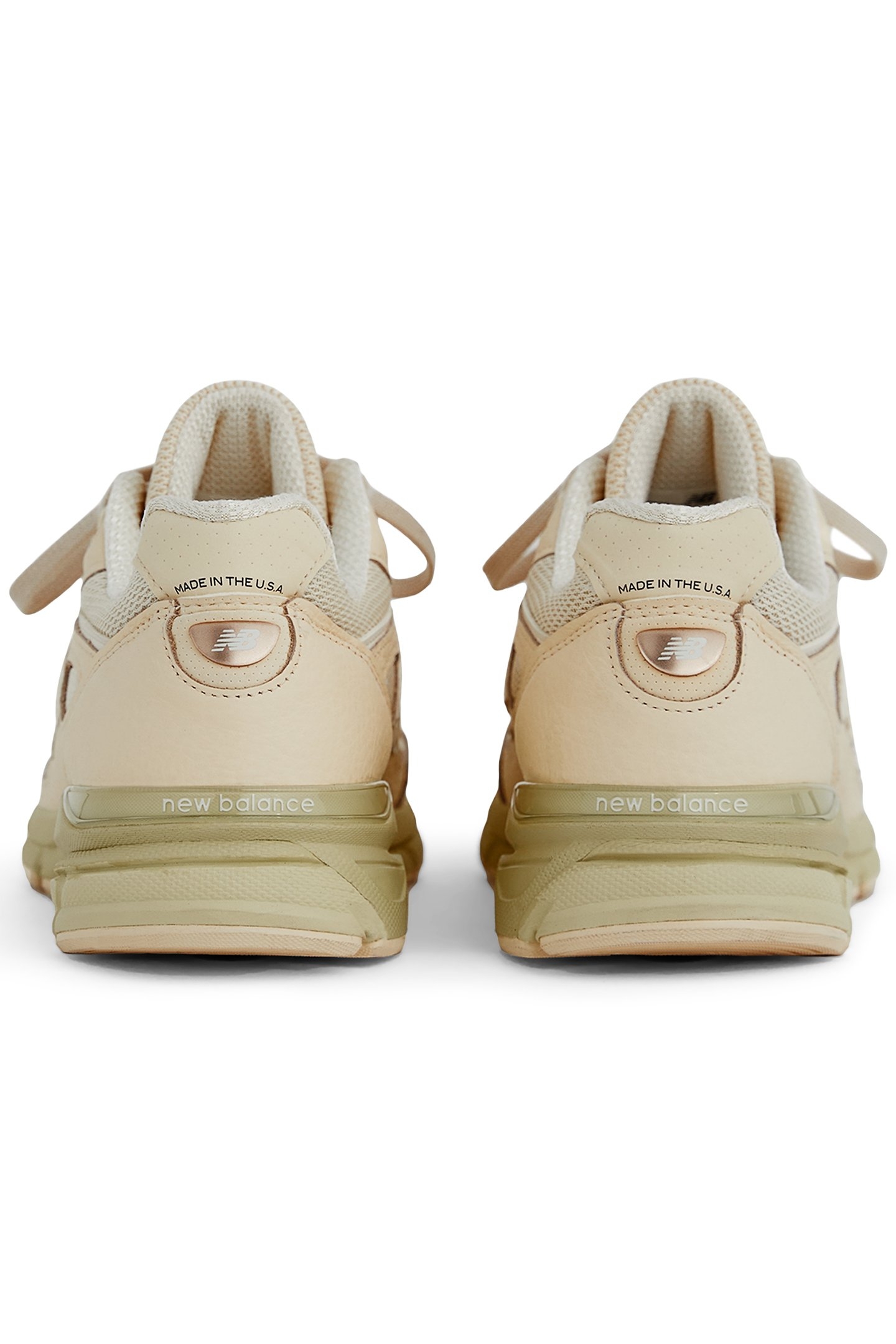 U990BO4 SNEAKERS IN MACADAMIA NUT 4