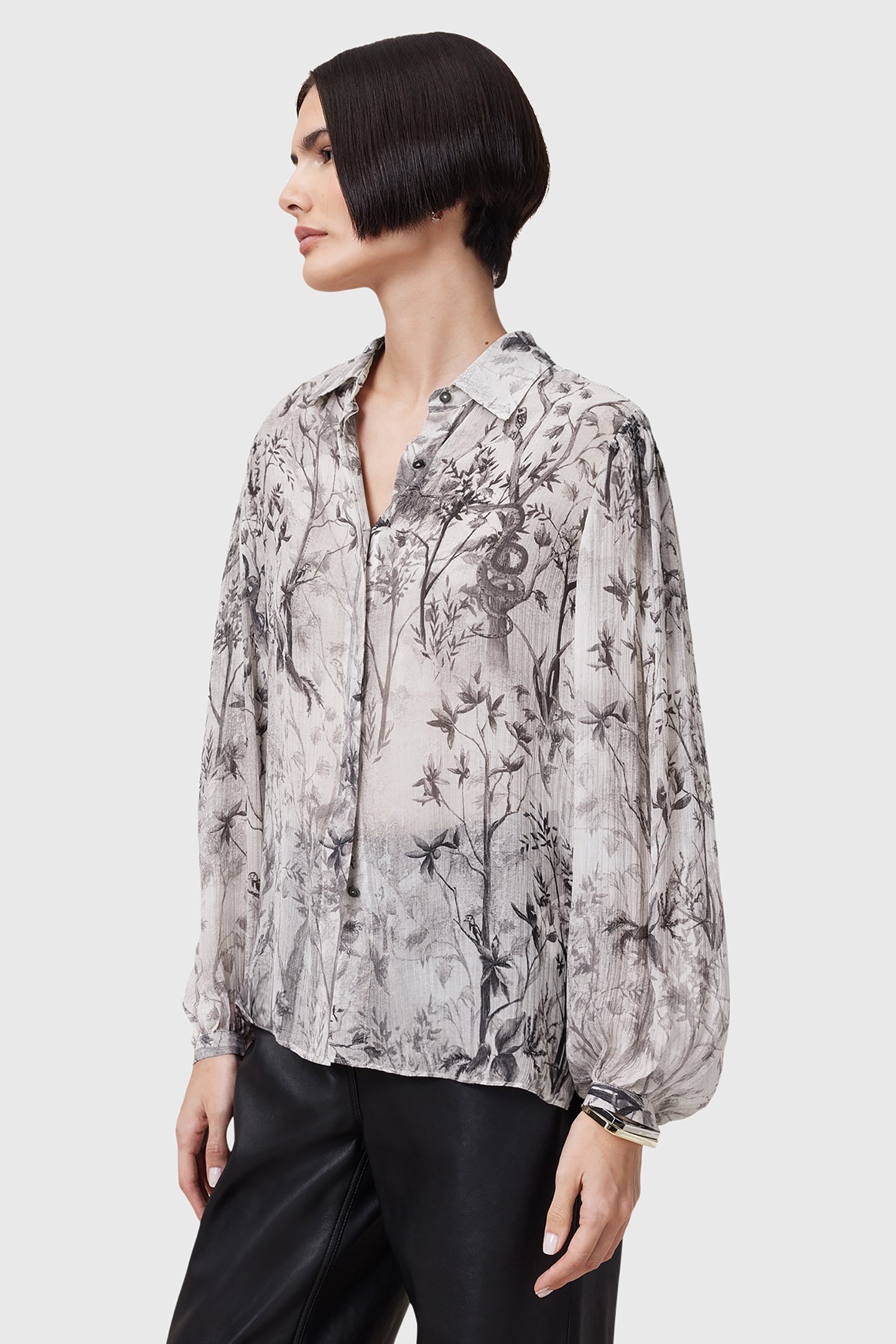 EDDIE SHIRT RISE ECRU WHITE 5