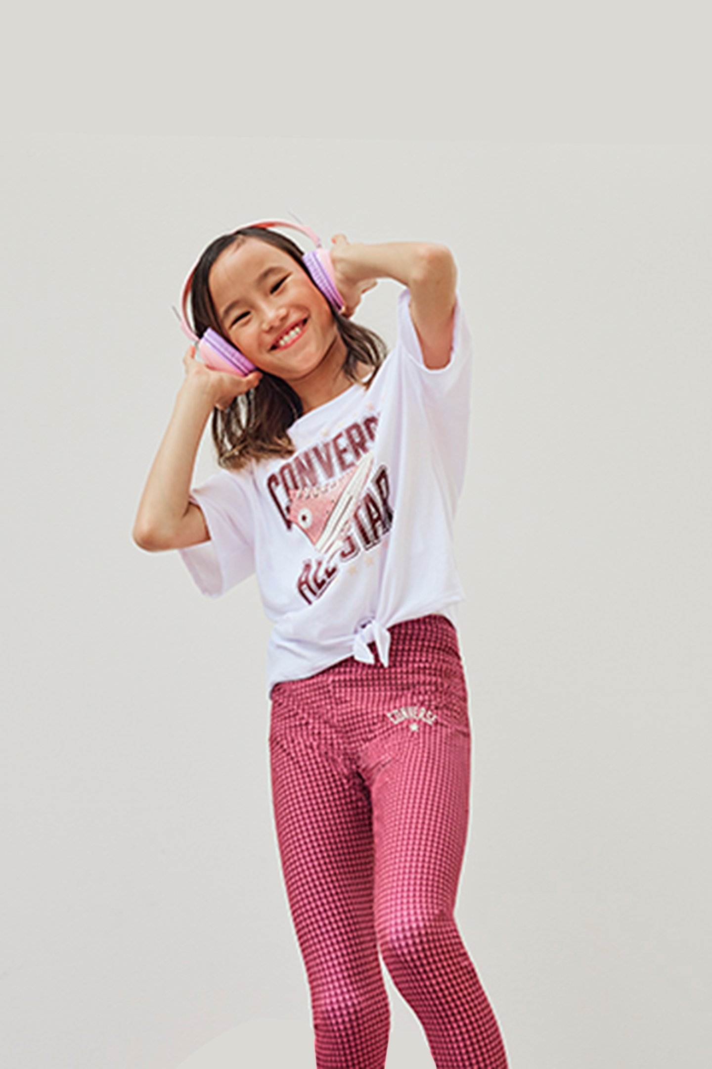 HIGH-RISE HOUNDSTOOTH LEGGINGS DEEP BORDEAUX 1