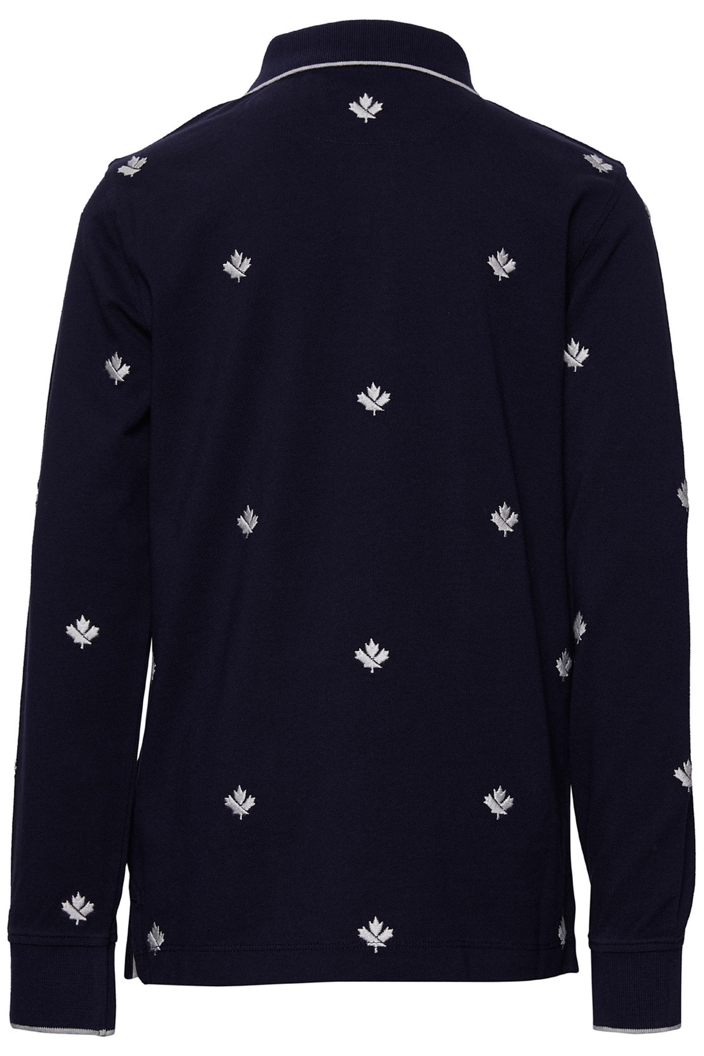 CUSTOM FIT COTTON POLO IN BLUE 2