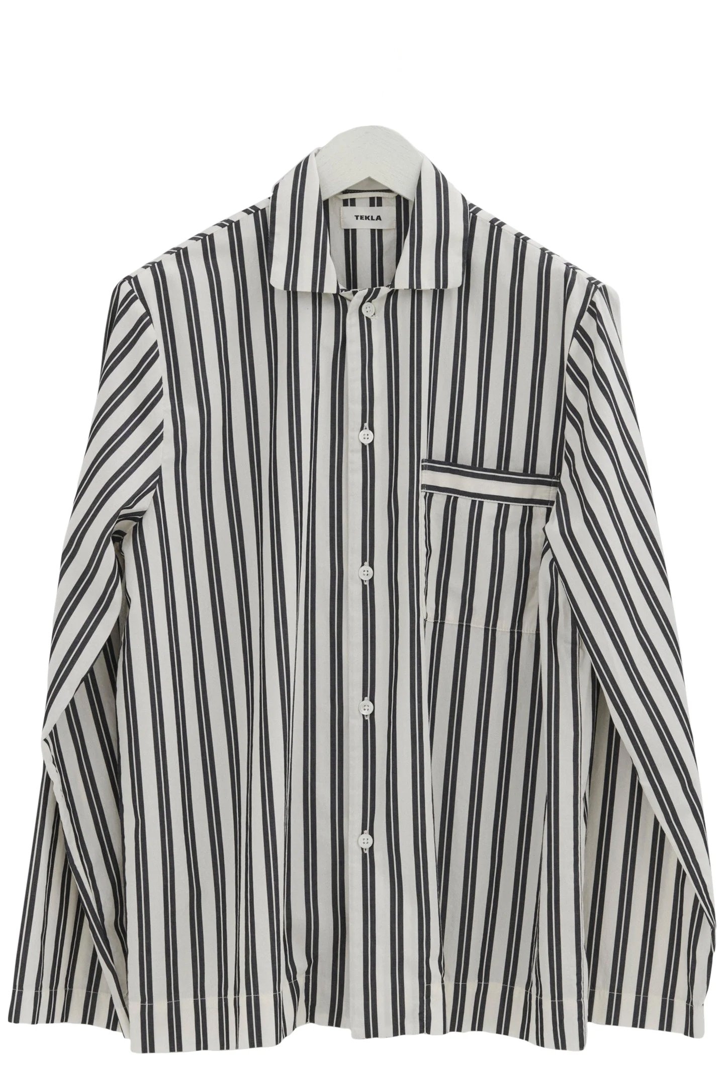 UNISEX POPLIN, PYJAMAS SHIRT NIGHT STRIPES 3