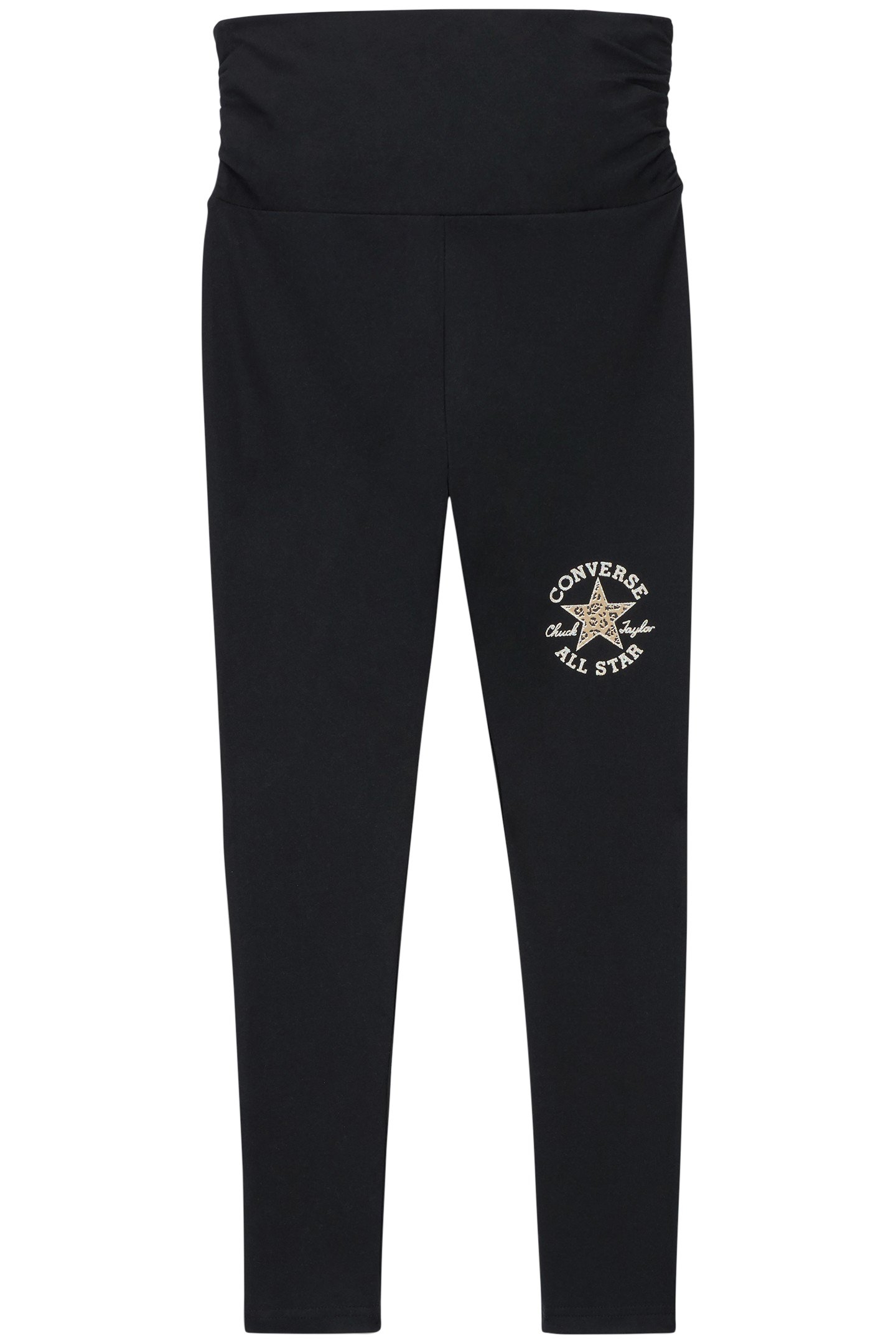 RUCHED LEGGINGS BLACK 1