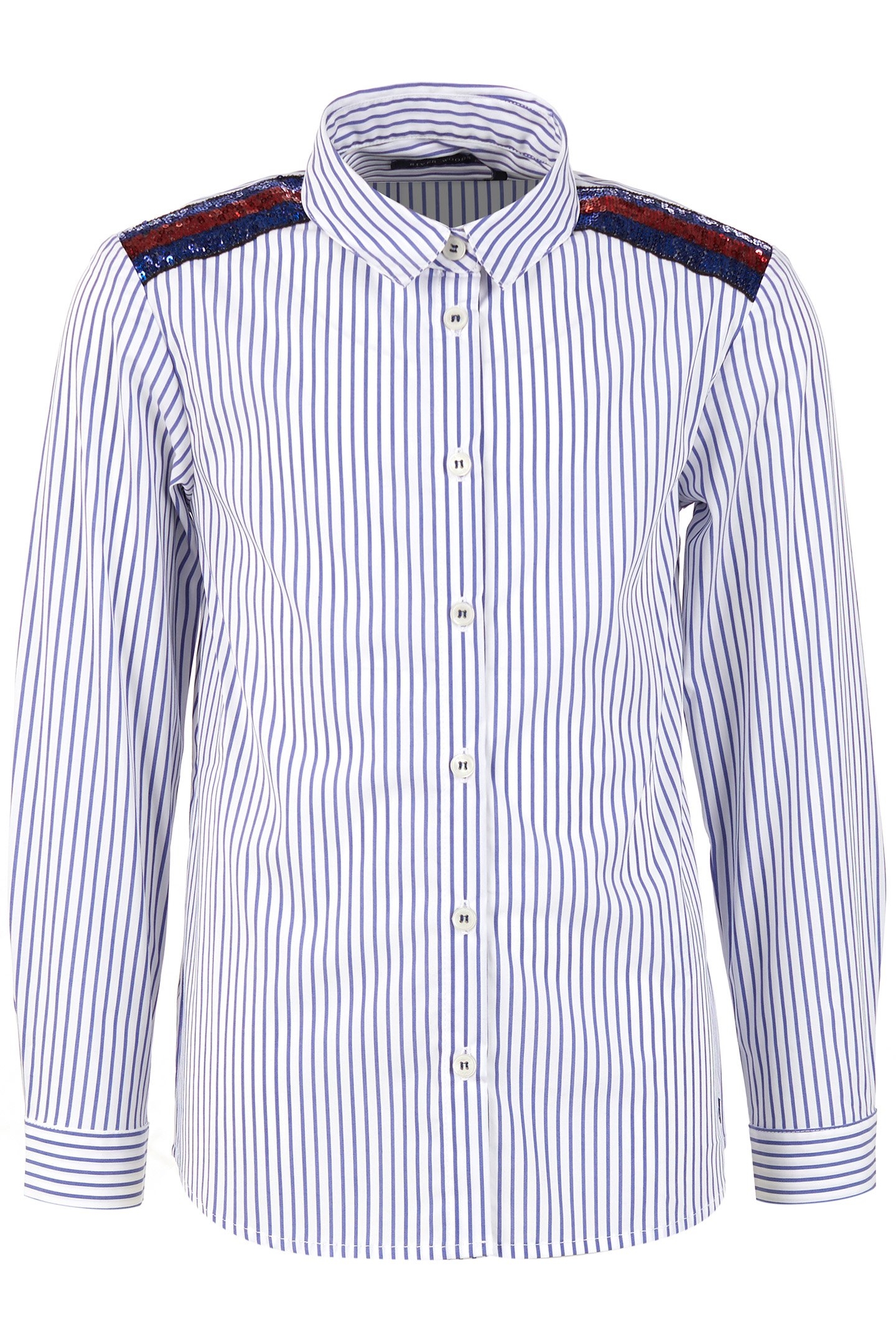 CLASSIC STRIPED SHIRT IN BLUE 1