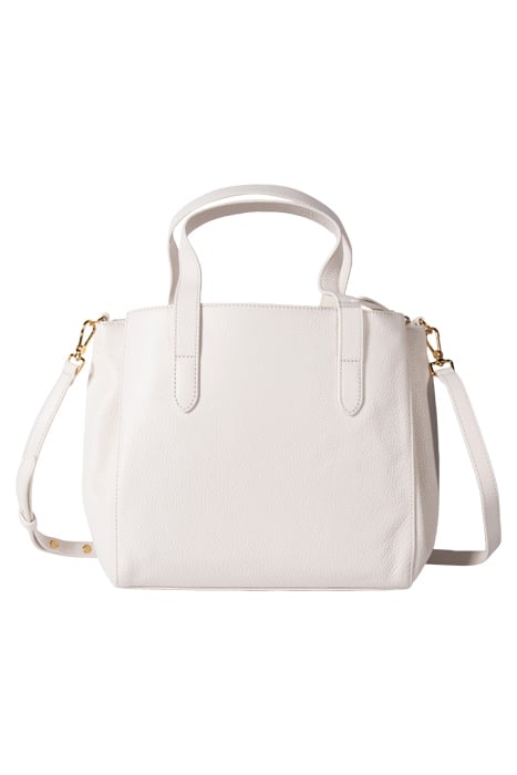 SMALL SATCHEL BAG IN WHITE 3