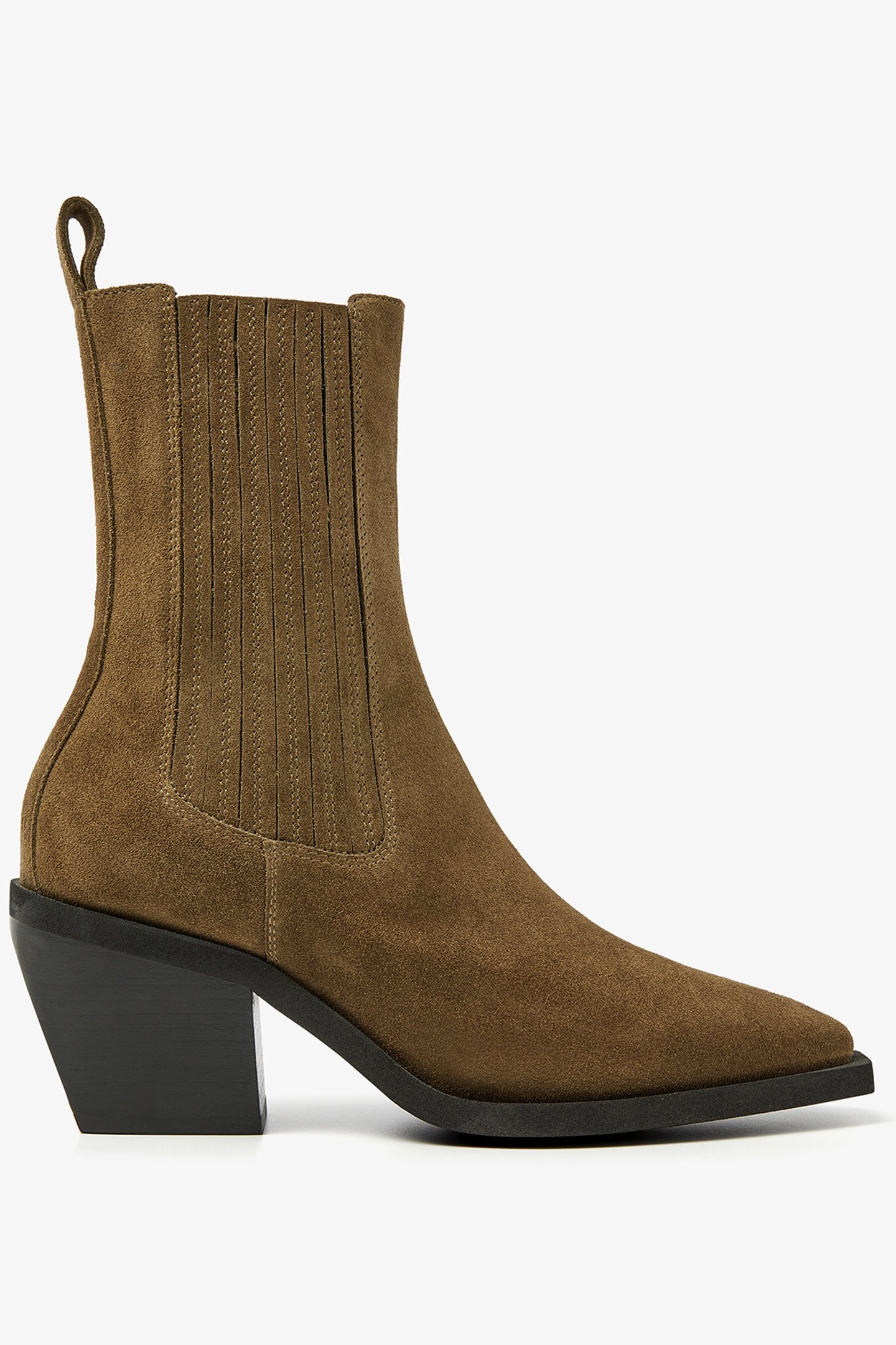 LIV LOUA OLIVE SUEDE 1