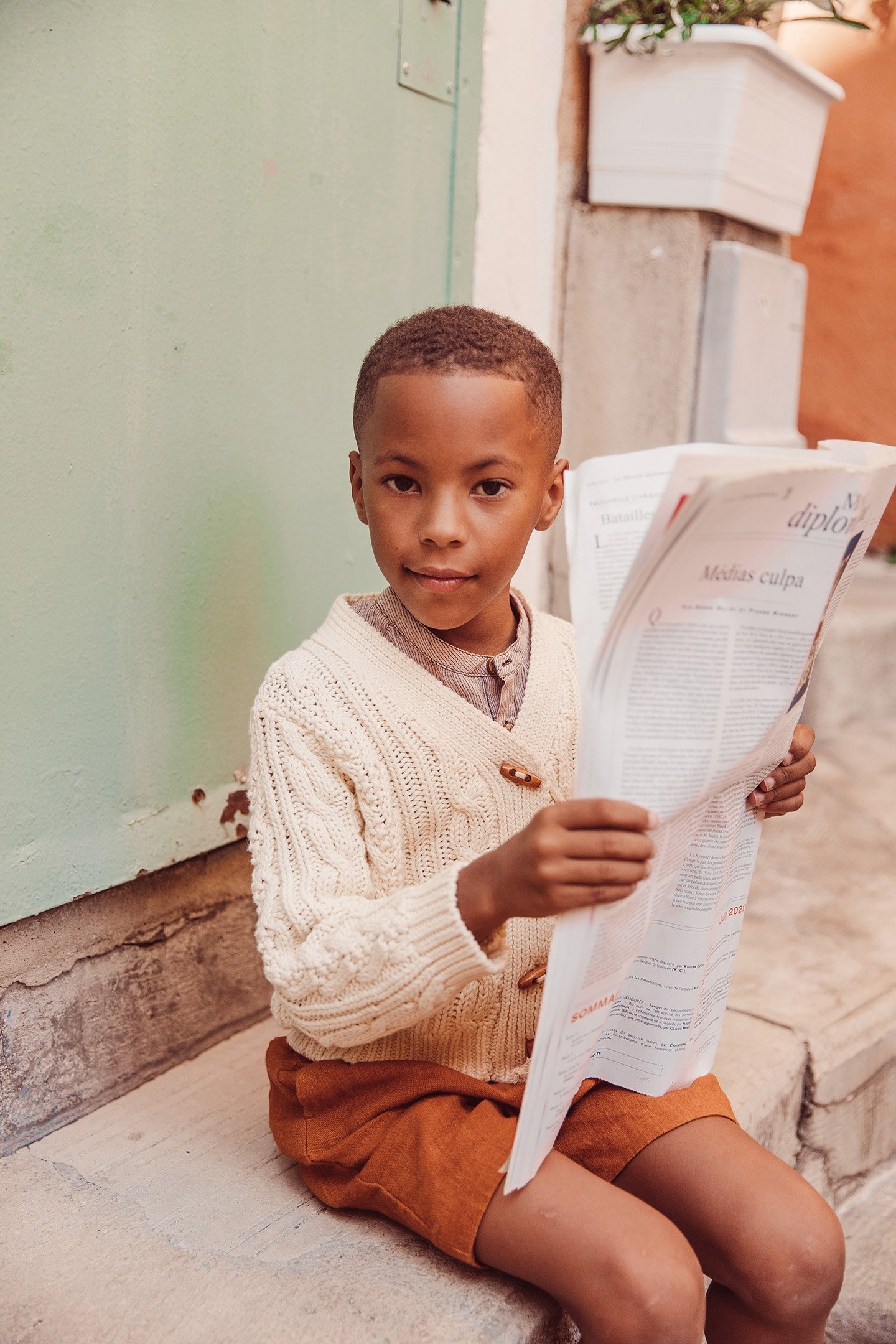 CARDIGAN KAMEL CREAM 5