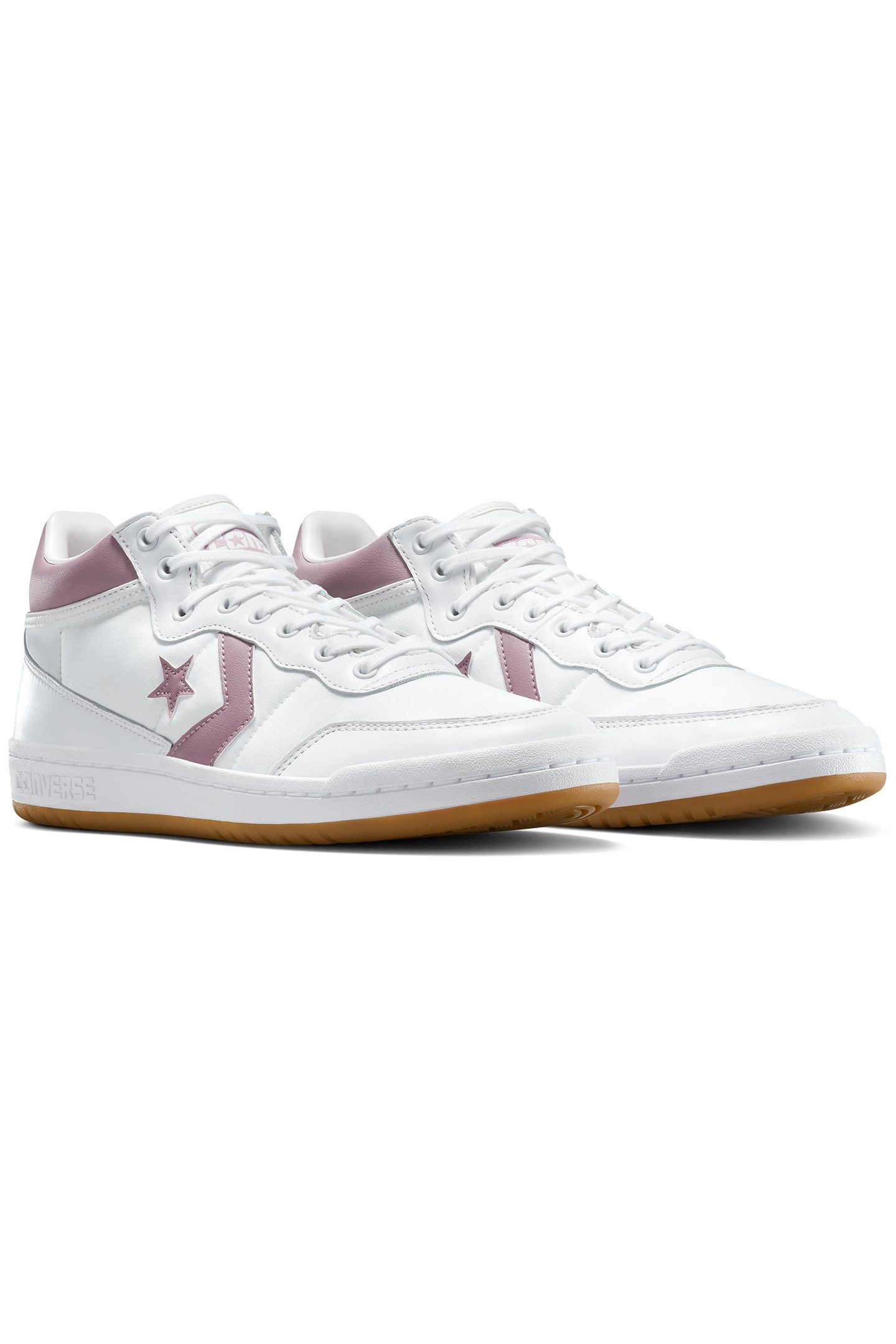 CONS FASTBREAK PRO NYLON & LEATHER WHITE/ORCHID DUST/WHITE 2