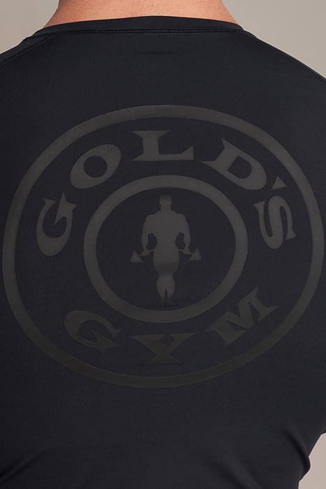 ROB - MEN'S FITTED TRAINING SHIRT BLACK 4