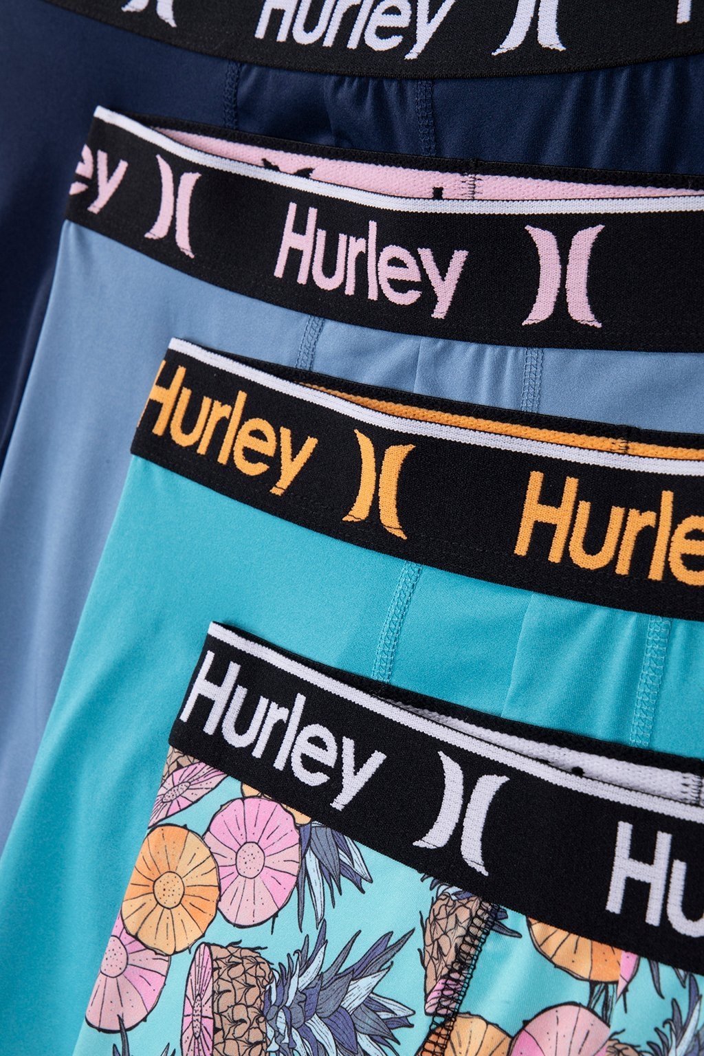 4PK MENS REGRIND BOXER BRIEF U NAVY/LT BLUE 3