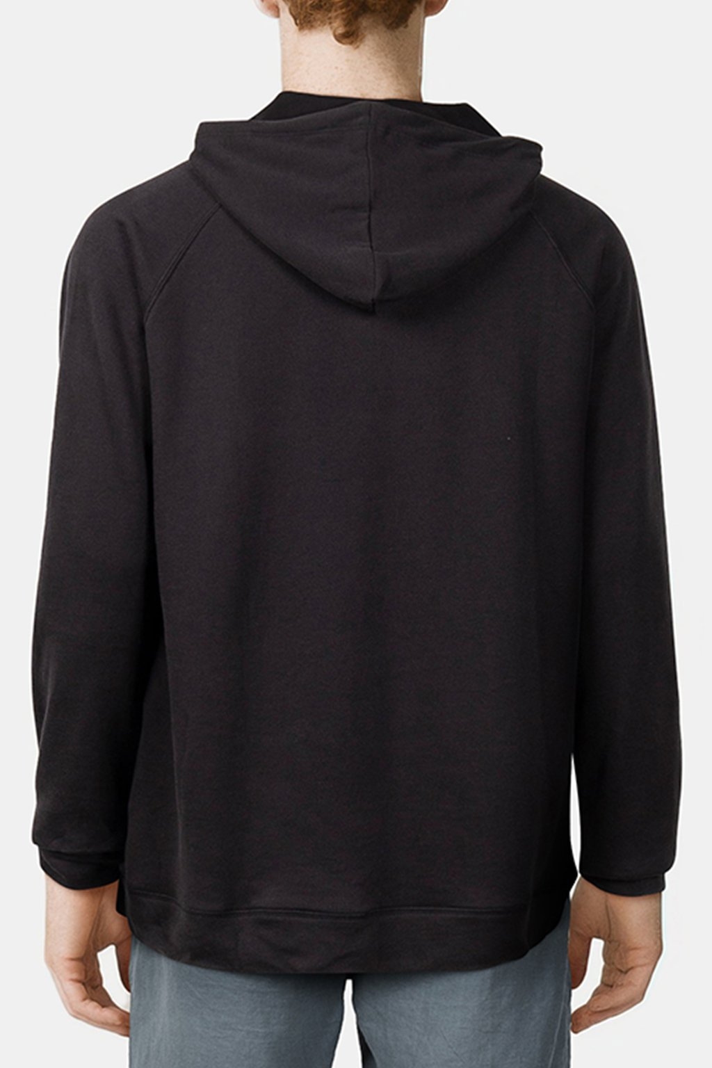 OH MEN'S HOODIE REGULAR FIT, BLACK 2